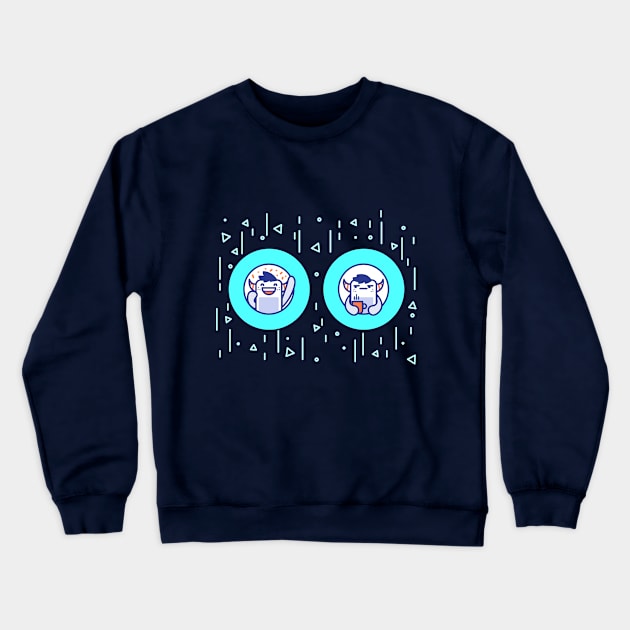 Monster Crewneck Sweatshirt by Sooodesign